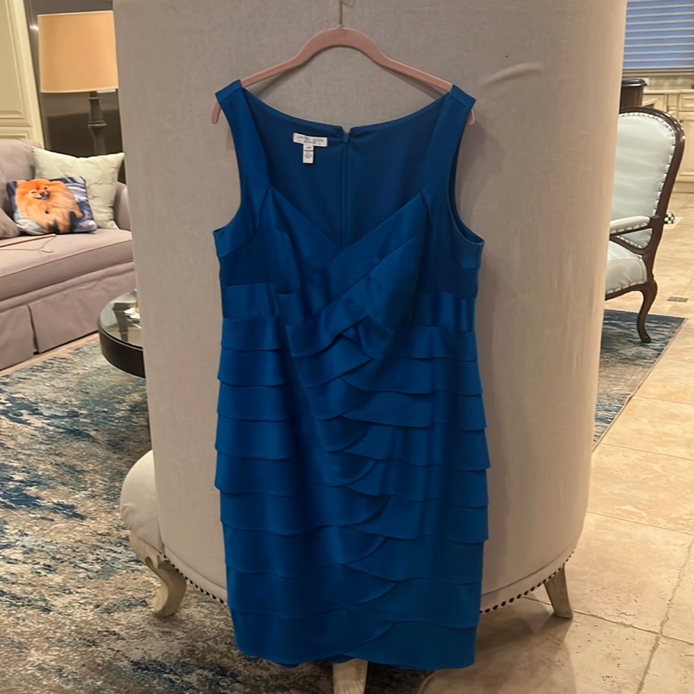 - London times 100% polyester dress. 14W - Picture 4 of 8